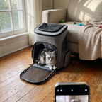 CURAPETS Expandable Pet Carrier Backpack