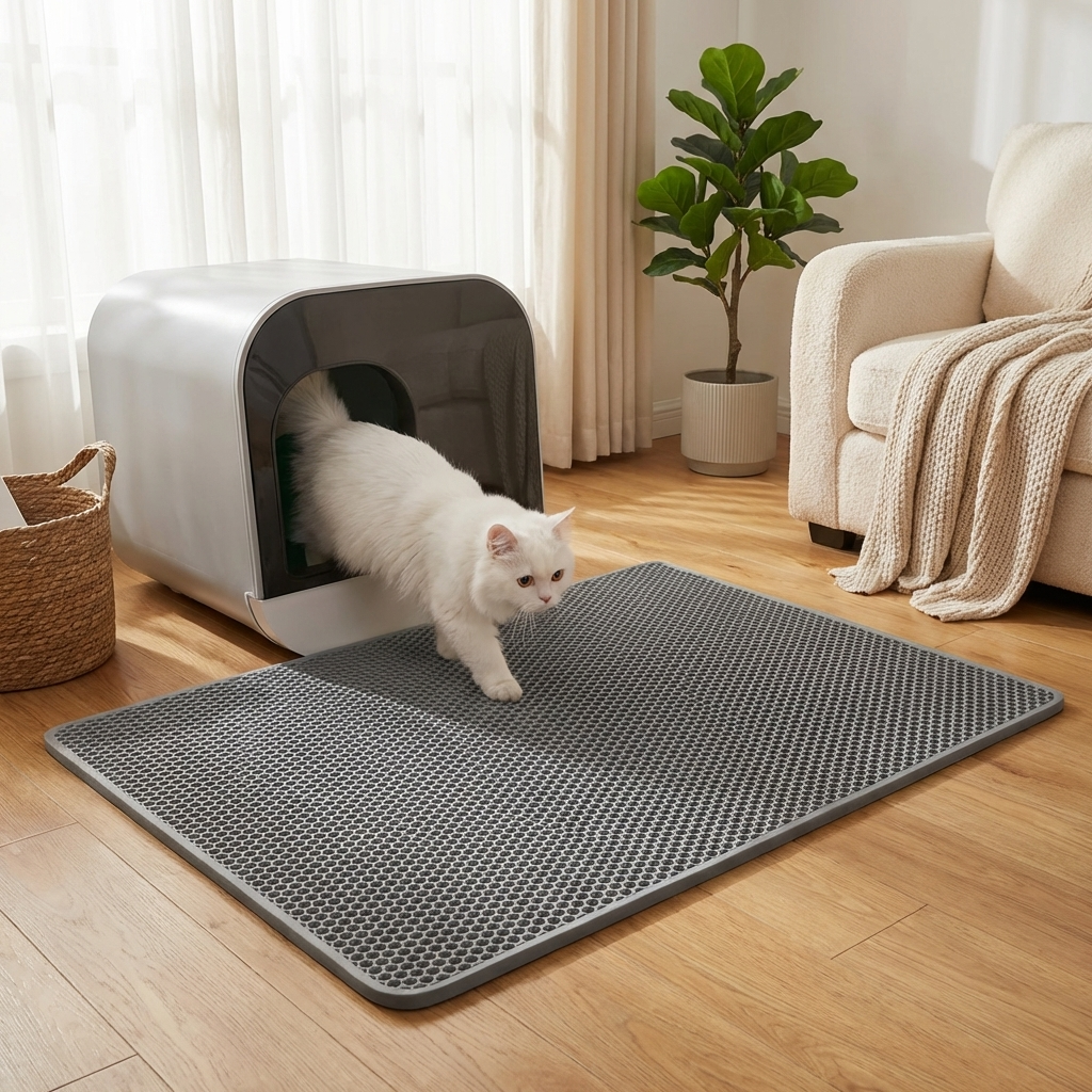 CURAPETS Premium Double Layer Cat Litter Mat