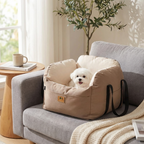 CURAPETS SafeRide Plush Pet Car Seat