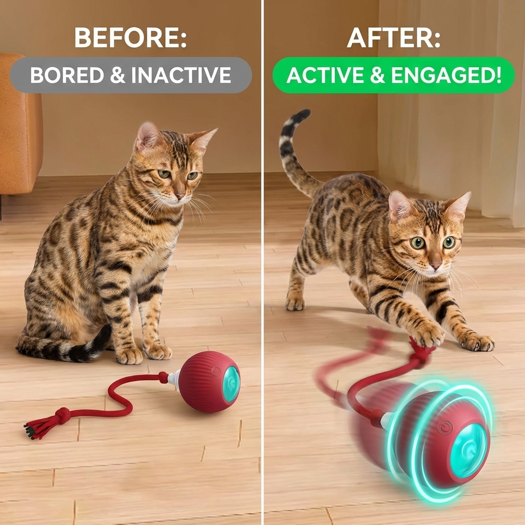 CURAPETS Intelligent Interactive Play Ball