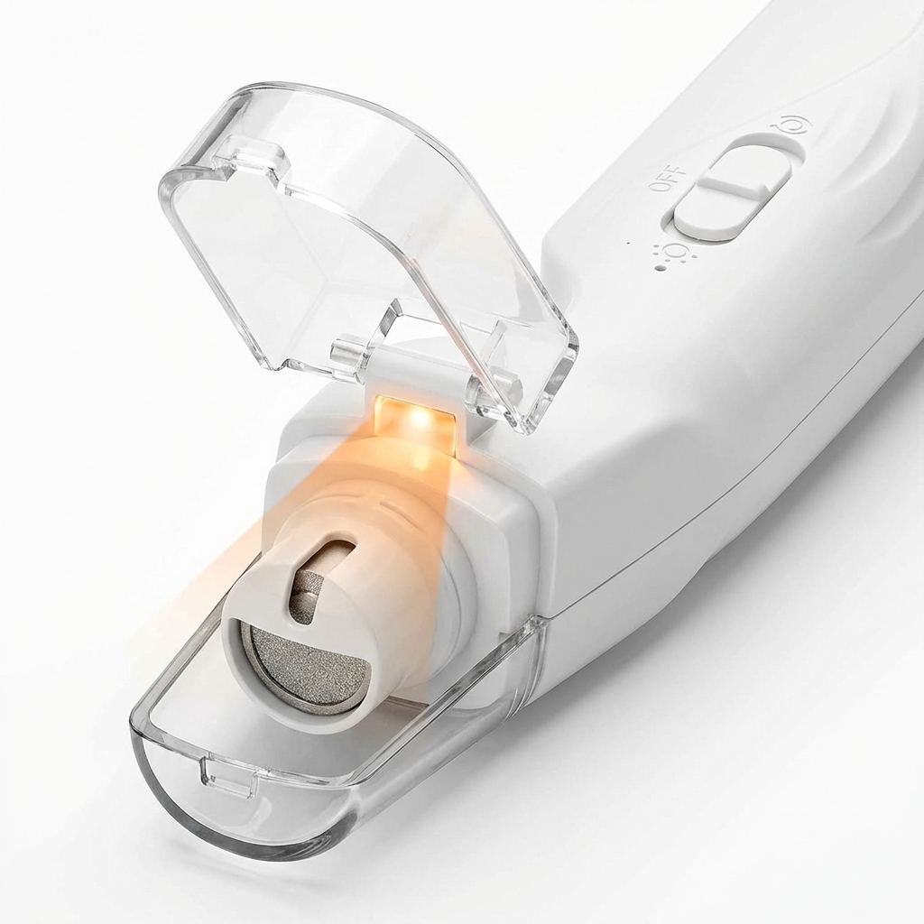 CURAPETS QuietCare LED Pet Nail Grinder