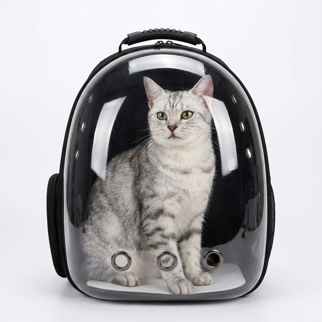 CURAPETS Space Capsule Cat Backpack Carrier