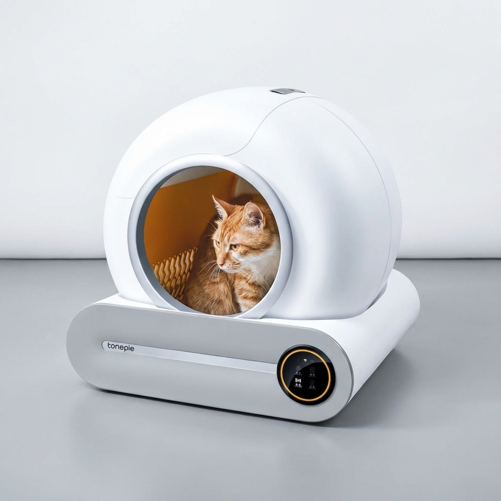 CURAPETS Smart Self-Cleaning Litter Box