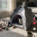 CURAPETS Foldable Pet Tent House Bed