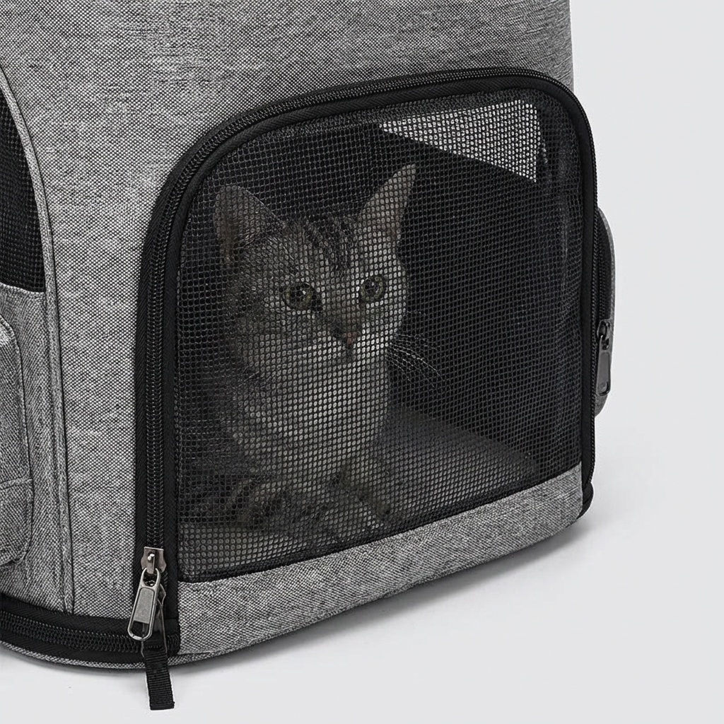 CURAPETS Expandable Pet Carrier Backpack