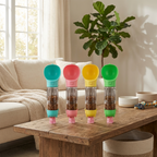 CURAPETS 3-in-1 Travel Hydration Bottle