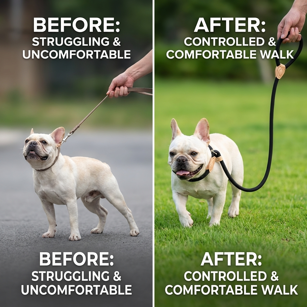 CURAPETS Braided Slip Rope Training Leash