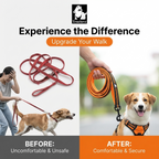 CURAPETS Reflective Comfort Mesh Leash