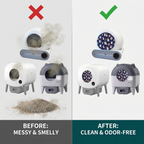 CURAPETS Odor-Shield Litter Box Curtain