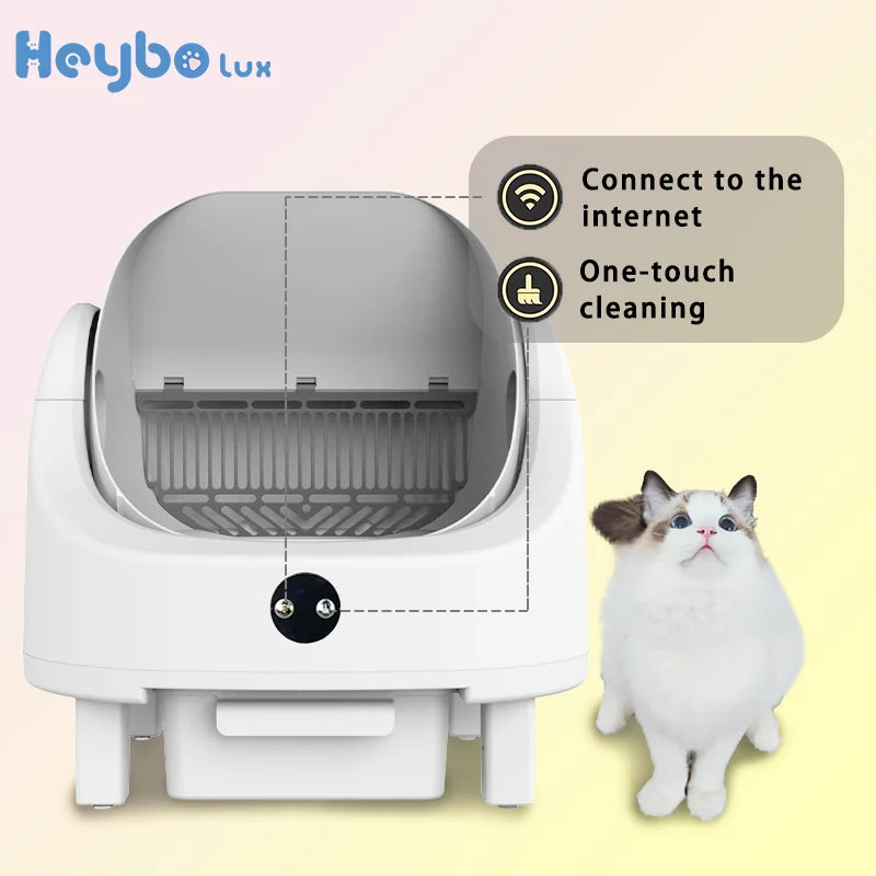CURAPETS HeyboLux Smart Self-Cleaning Litter Box