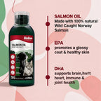 CURAPETS Salmon Oil Omega Supplement 250ml