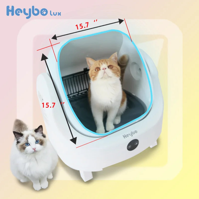 CURAPETS HeyboLux Smart Self-Cleaning Litter Box