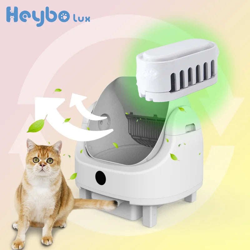 CURAPETS HeyboLux Smart Self-Cleaning Litter Box