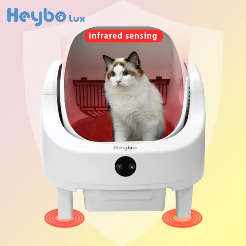 CURAPETS HeyboLux Smart Self-Cleaning Litter Box