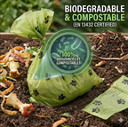 CURAPETS EcoClean Biodegradable Poop Bags