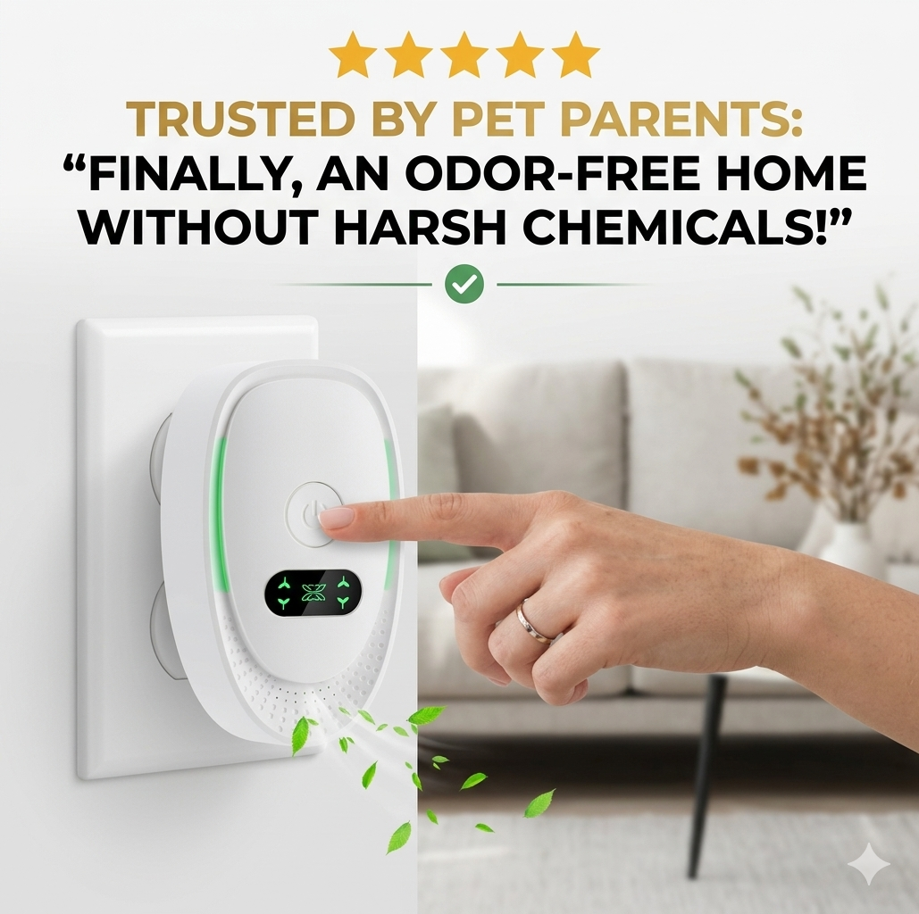 CURAPETS Plug-In Pet Odor Air Purifier