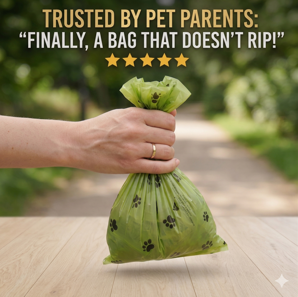 CURAPETS EcoClean Biodegradable Poop Bags