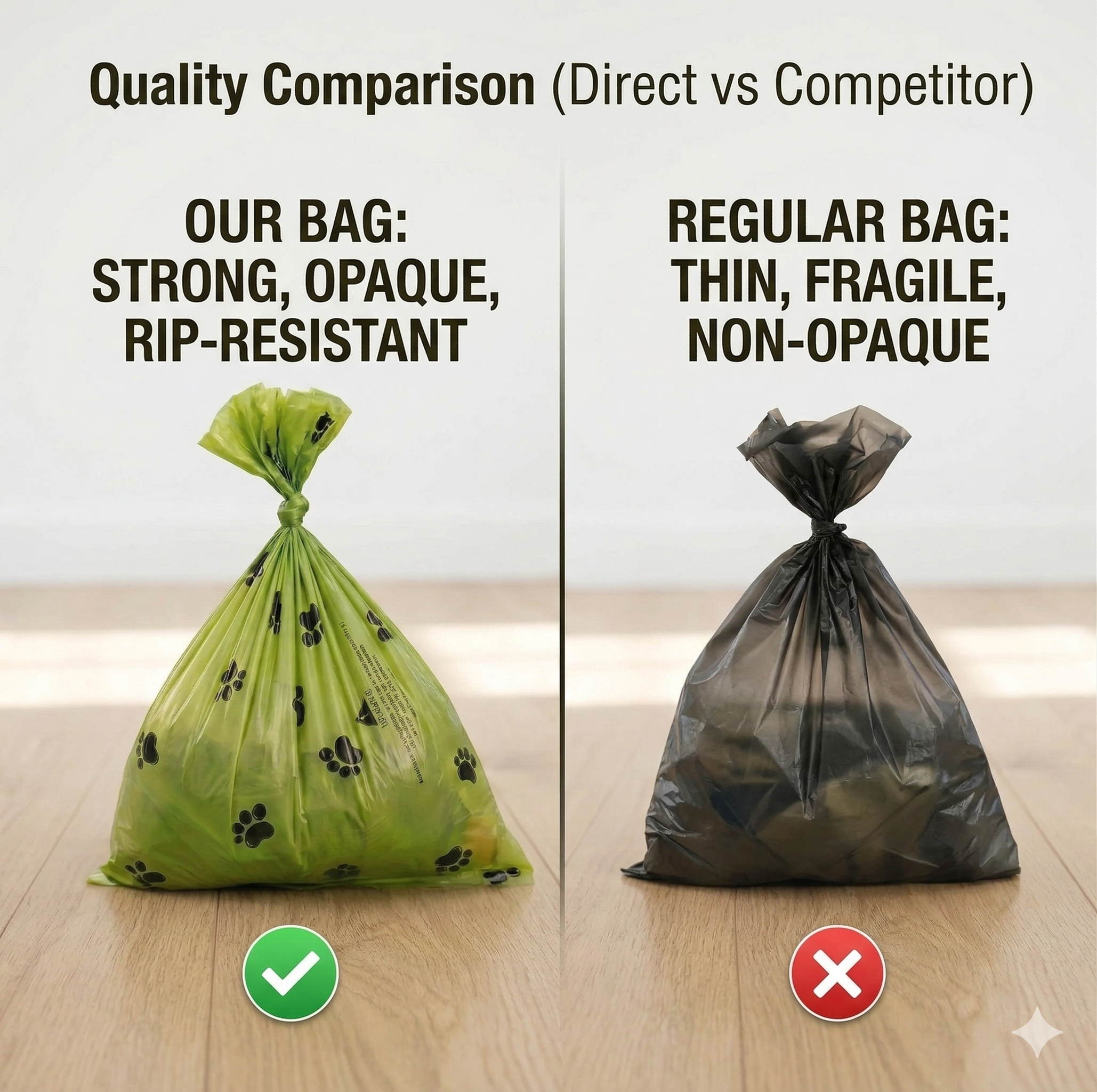CURAPETS EcoClean Biodegradable Poop Bags