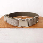 CURAPETS Signature Plaid Personalized Collar Set