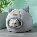 CURAPETS Deep Sleep Winter Cave Pet Bed