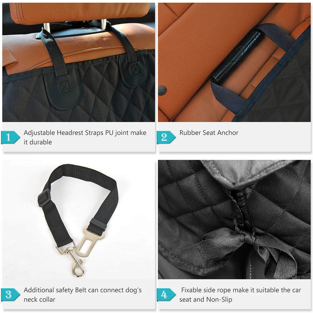 CURAPETS Premium Waterproof Car Seat Cover