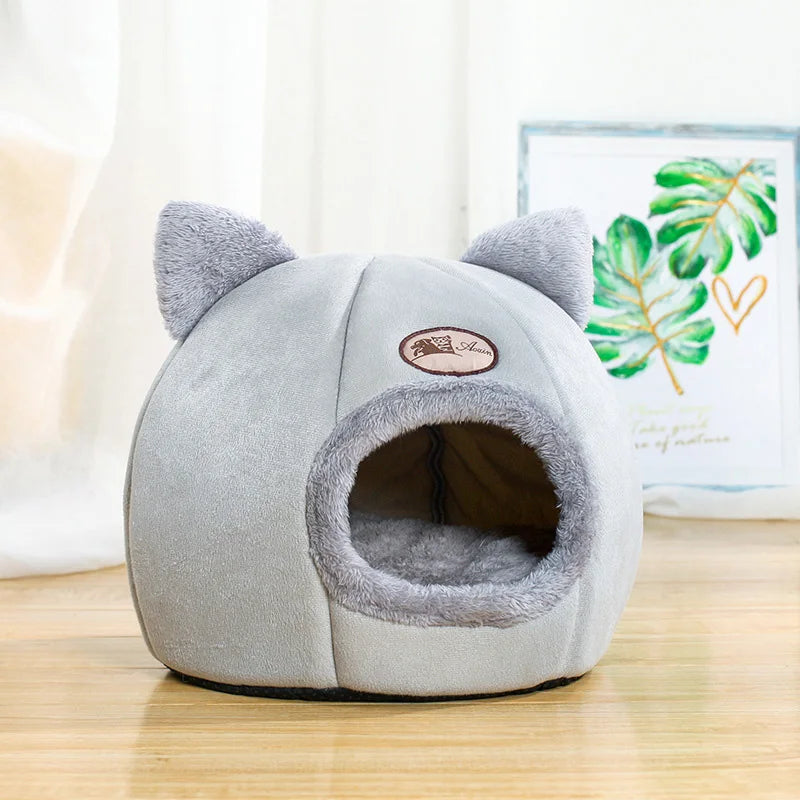 CURAPETS Deep Sleep Winter Cave Pet Bed