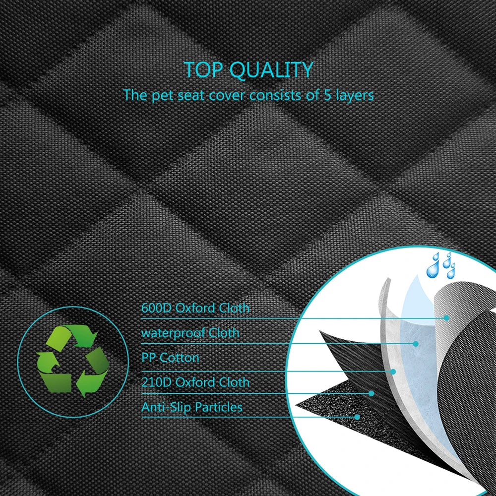 CURAPETS Premium Waterproof Car Seat Cover