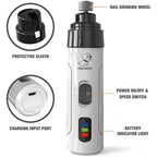 CURAPETS Gentle Electric Pet Nail Grinder