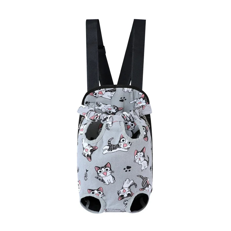 CURAPETS Camouflage Breathable Dog Travel Backpack