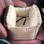 CURAPETS SafeRide Plush Pet Car Seat