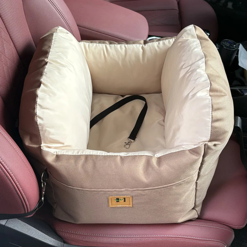 CURAPETS SafeRide Plush Pet Car Seat