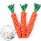 CURAPETS Carrot Rope Chew Toy