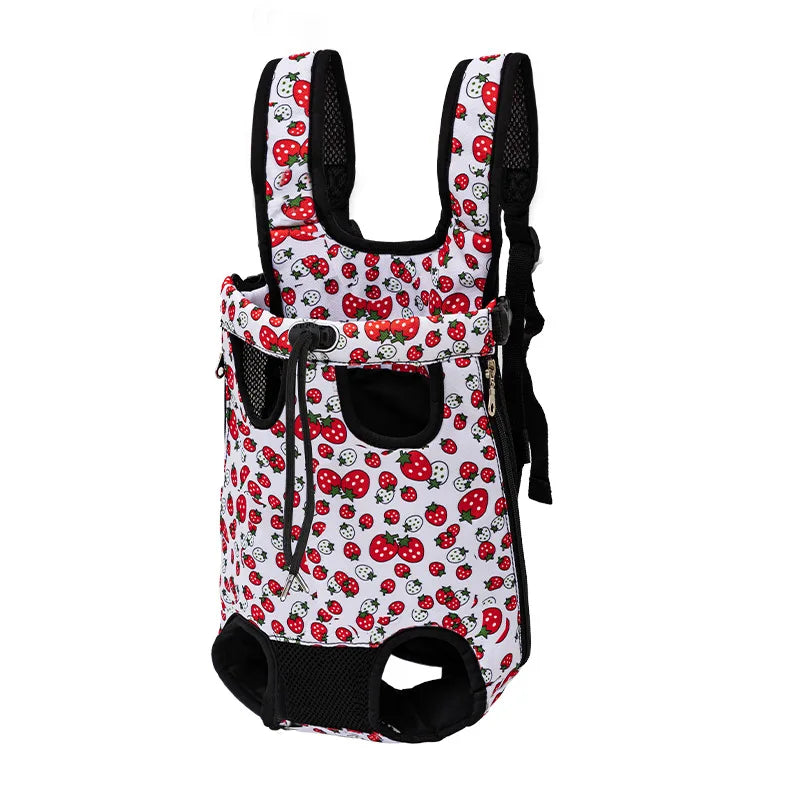 CURAPETS Camouflage Breathable Dog Travel Backpack