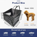 CURAPETS Breathable Pet Car Seat Basket