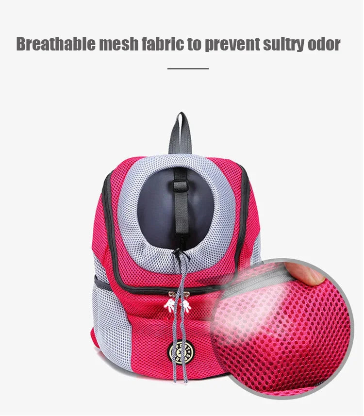 CURAPETS Double Shoulder Travel Pet Backpack