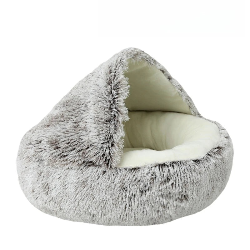 CURAPETS Winter Nest Semi-Enclosed Cat Bed