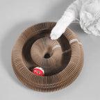 CURAPETS Foldable Cat Scratcher Toy
