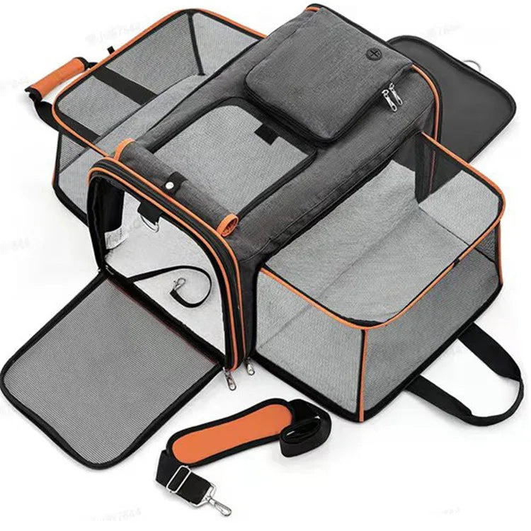 CURAPETS Foldable Travel Pet Carrier Bag