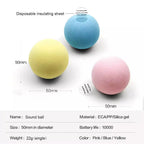 CURAPETS Smart Sounding Catnip Ball Toy