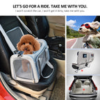 CURAPETS Claw-Defense Airline Pet Carrier
