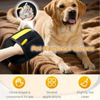 CURAPETS Shedding Control Grooming Gloves