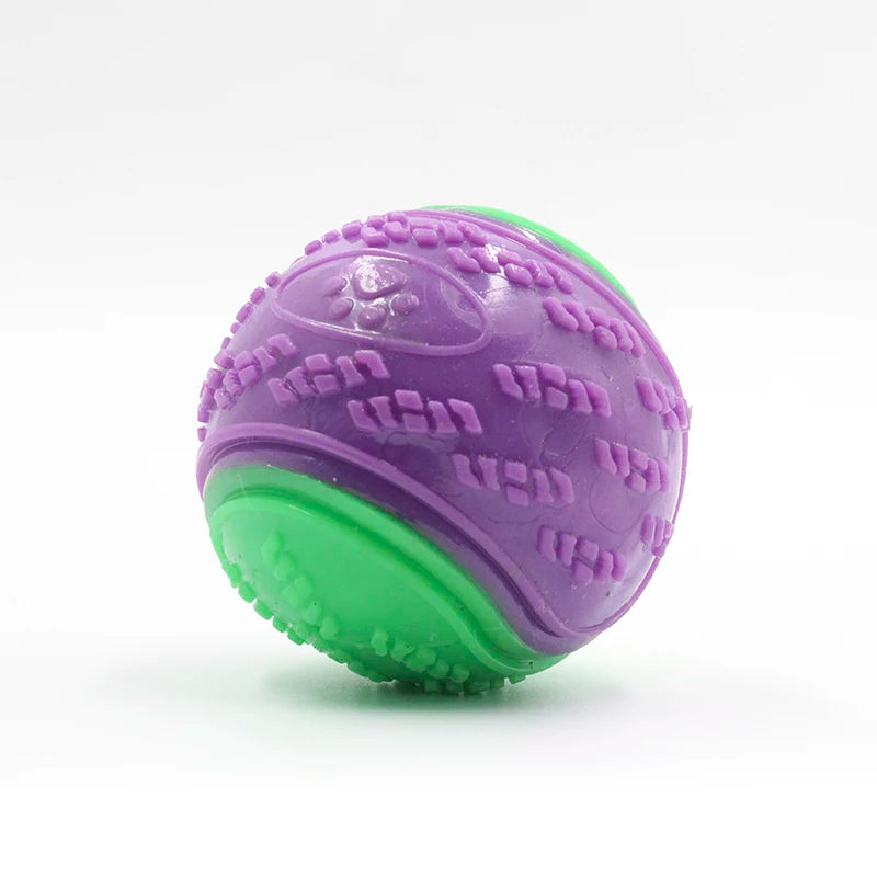 CURAPETS Squeaky TPR Dog Ball Toy