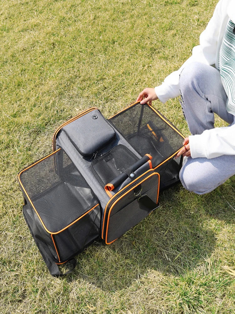 CURAPETS Foldable Travel Pet Carrier Bag