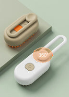 CURAPETS Steamy Electric Grooming Brush