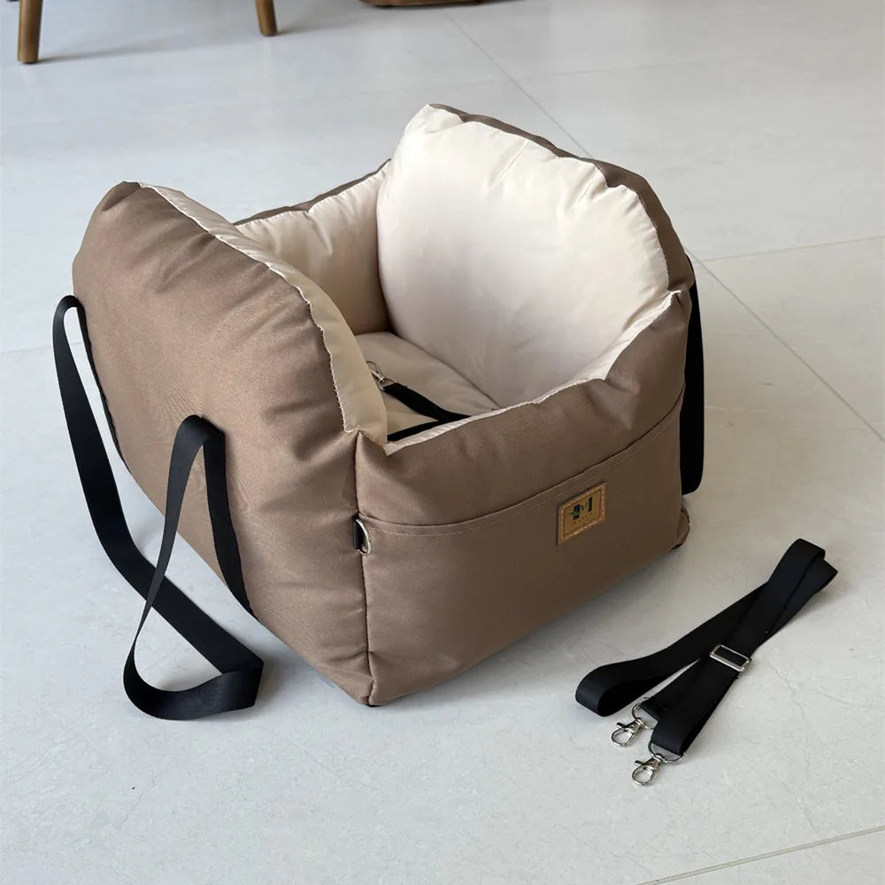 CURAPETS SafeRide Plush Pet Car Seat