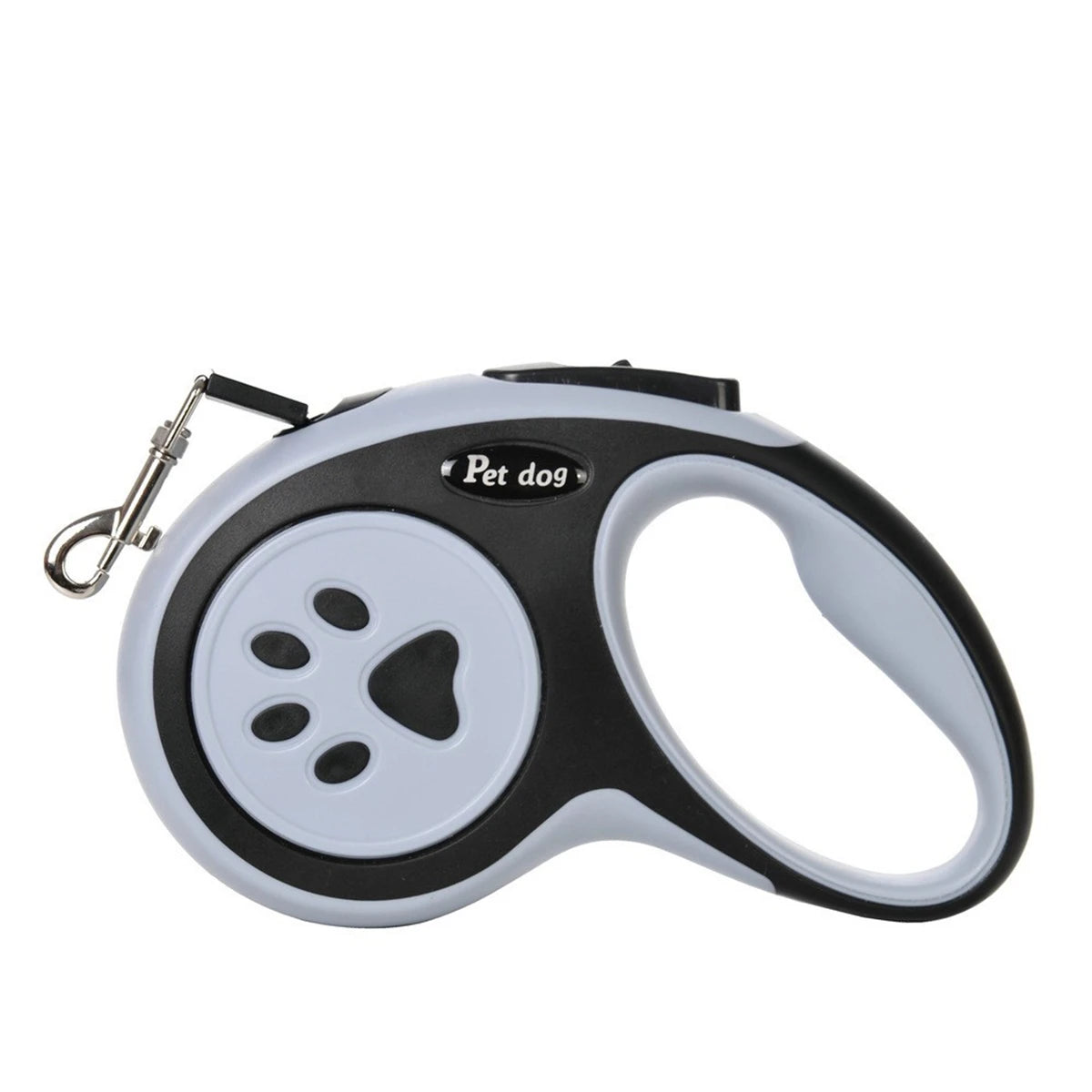 CURAPETS Paw Print Retractable Leash