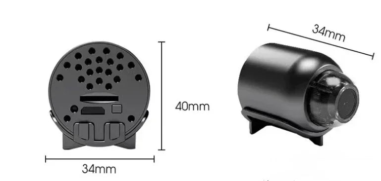 CURAPETS 1080P Mini WiFi Pet Monitor Camera