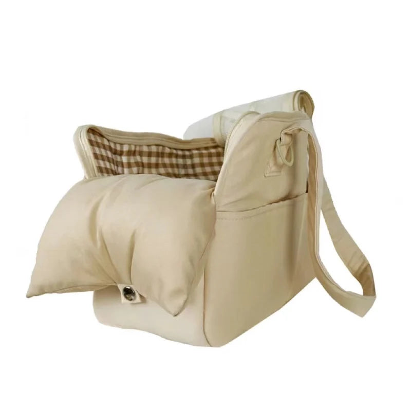 CURAPETS Cozy Cotton Shoulder Pet Carrier