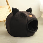 CURAPETS Deep Sleep Winter Cave Pet Bed