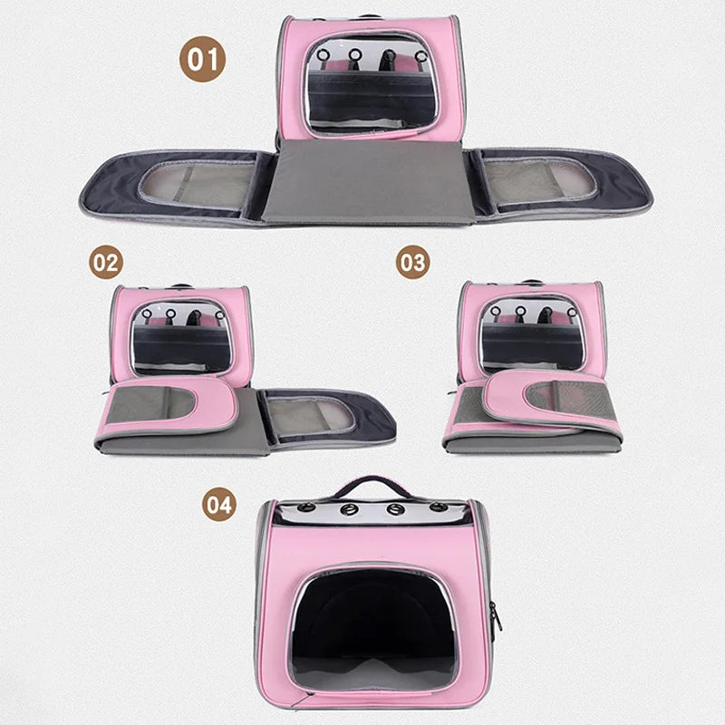 CURAPETS Urban Air Cat Travel Backpack Carrier